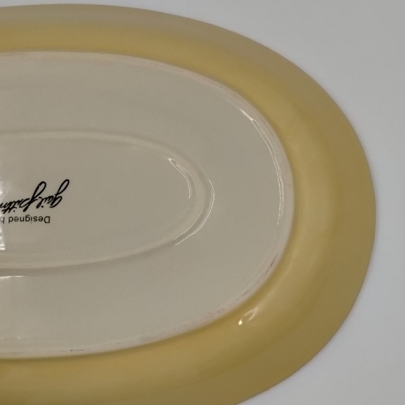 Gail Pittman Oval Serving Dish large Platter Siena SLAH Southern Living - Picture 7 of 11